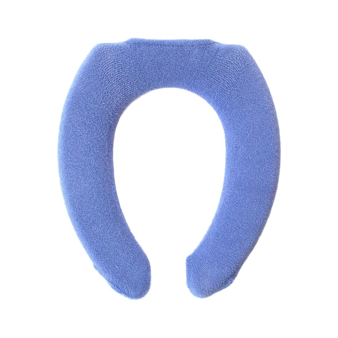 オカ(OKA) コムフォルタ6 トイレ便座カバー U型専用便座カバー ブルー (シンプル かわいい カジュアル ..