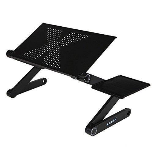 KKaMM ノートパソコンスタンド パソコンデスク PCスタンド 折りたたみ式 アルミ製 (42cm)