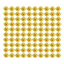 玩具の神様® かわいい ピヨピヨ アヒルちゃん 100個 セット お風呂でプカプカ (100匹セット)