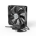 USBファン 12cm ELUTENG 冷却ファン 強力 冷却扇風機 静音 長持ち玉軸受 PCファン 3段階調節 USB Fan 冷却クーラー 薄型 長寿命 5...