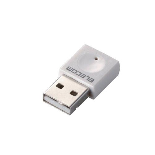 쥳 Wi-Fi ̵LAN ҵ 300Mbps 11n/g/b 2.4GHz USB2.0 ѥȥǥ ۥ磻 WDC-300SU2SWH