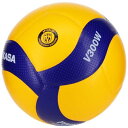 ミカサ(MIKASA) バレーボール 5号 国際公認球 検定球 一般・大学・高校 イエ ロー/ブルー V300W 推奨内圧0.3(kgf/㎠)