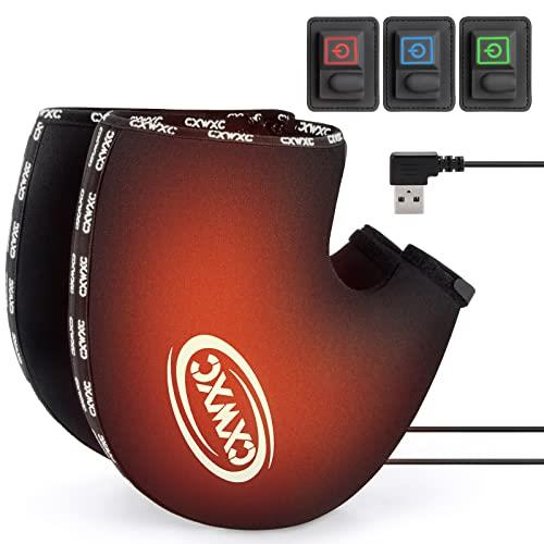 CXWXC 自転車 ハンドルカバー 防寒 防風 再帰反射 防水 ドロップハンドル対応 秋冬 ロードバイク用 (CX..