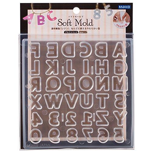パジコ UVレジン ソフトモールド アルファベット 404117