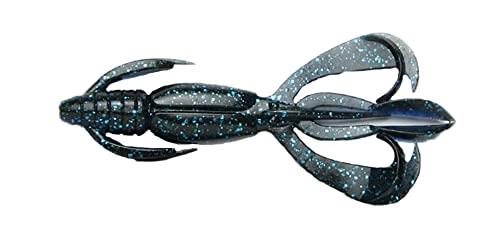 ケイテック(Keitech) クレイジーフラッパー 3.6インチ #413 ブラックブルー