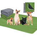 【2枚セット】犬 猫用洗えるペットシーツ 繰り返し使える犬用おしっこマット ペットマット 漏れにくさ 噛み耐性 速乾 消臭 介護 制菌 超吸収 ペットサークルの...