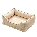 AKAGIICHI 犬 ベッド ペットベッド 猫ベッド ペットソファー 洗える フワフワ 四角型 夏 四季適用 姿勢矯正 防寒 耐噛み素材 滑り止め 取り外し可...