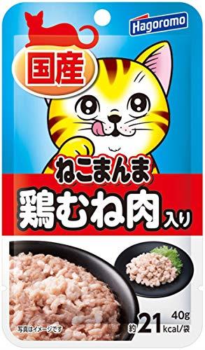 はごろも ねこまんま パウチ 鶏むね肉入り (国産) 40g×12個 (3923) (まとめ買い)
