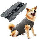 術後服 犬用 服 術後ウェア 保護服 犬介護服 傷口保護 傷舐め防止 皮膚保護 避妊 離乳 ボタンタイプ 雄雌兼用 小型犬 中型犬