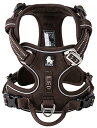 cocomall 2020新型 犬用ハーネス 犬用胴輪 ドッグ ペット用品 ハーネス 3M反射材料 訓練 ナイロン製 小型犬、中型犬、大型犬に向け 通気...