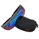 Br’Guras オーバーグラス 偏光サングラス メガネをかけたまま対応のサングラス 跳ね上げ式 UV400 紫外線カット サイクリング、釣り、ランニング、野球 格好いいサングラス! (ブルーミラー)