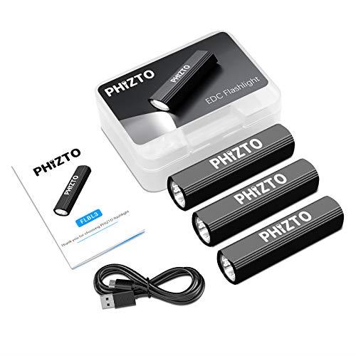 キーライト ミニ懐中電灯 LED ミニライト USB充電式 軽量 アルミ合金素材 4モード切替 耐衝撃1.5m 高輝..