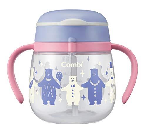 コンビ ラクマグ 漏れないストロー しろくま 2) しろくま パープル 1個 (x 1)