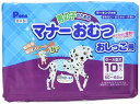 P.one 男の子のためのマナーおむつおしっこ用 中~大型犬 10枚