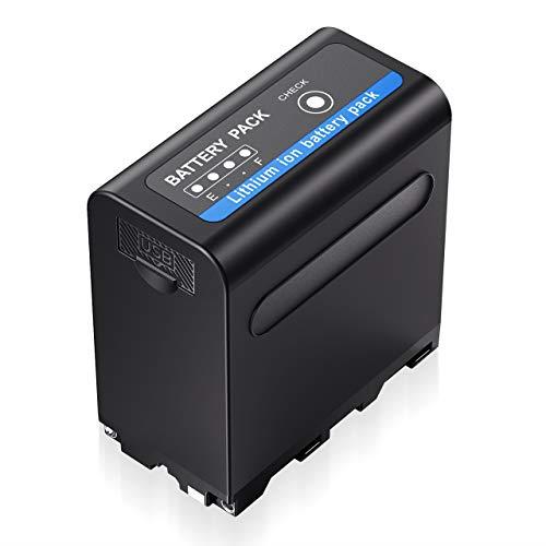 NP-F970򴹥Хåƥ꡼6600mAh Sony NP F970,F750,F960,F530,F570,CCD-SC55,TR516,TR716ʤɤбӥǥ饤 ƥ饤ȤŬХåƥ꡼