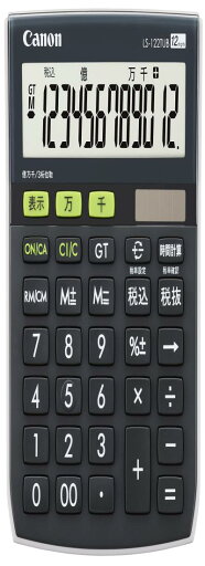 Canon キヤノン 環境配慮電卓 LS-122TUB(バイオマスプラ素材/ミニ卓上/12桁/千万単位/大型表示/ビジネス) Canon キヤノン 環境配慮電卓 LS-122TUB(バイオマスプラ素材/ミニ卓上/12桁/千万単位/大型表示/ビジネス)