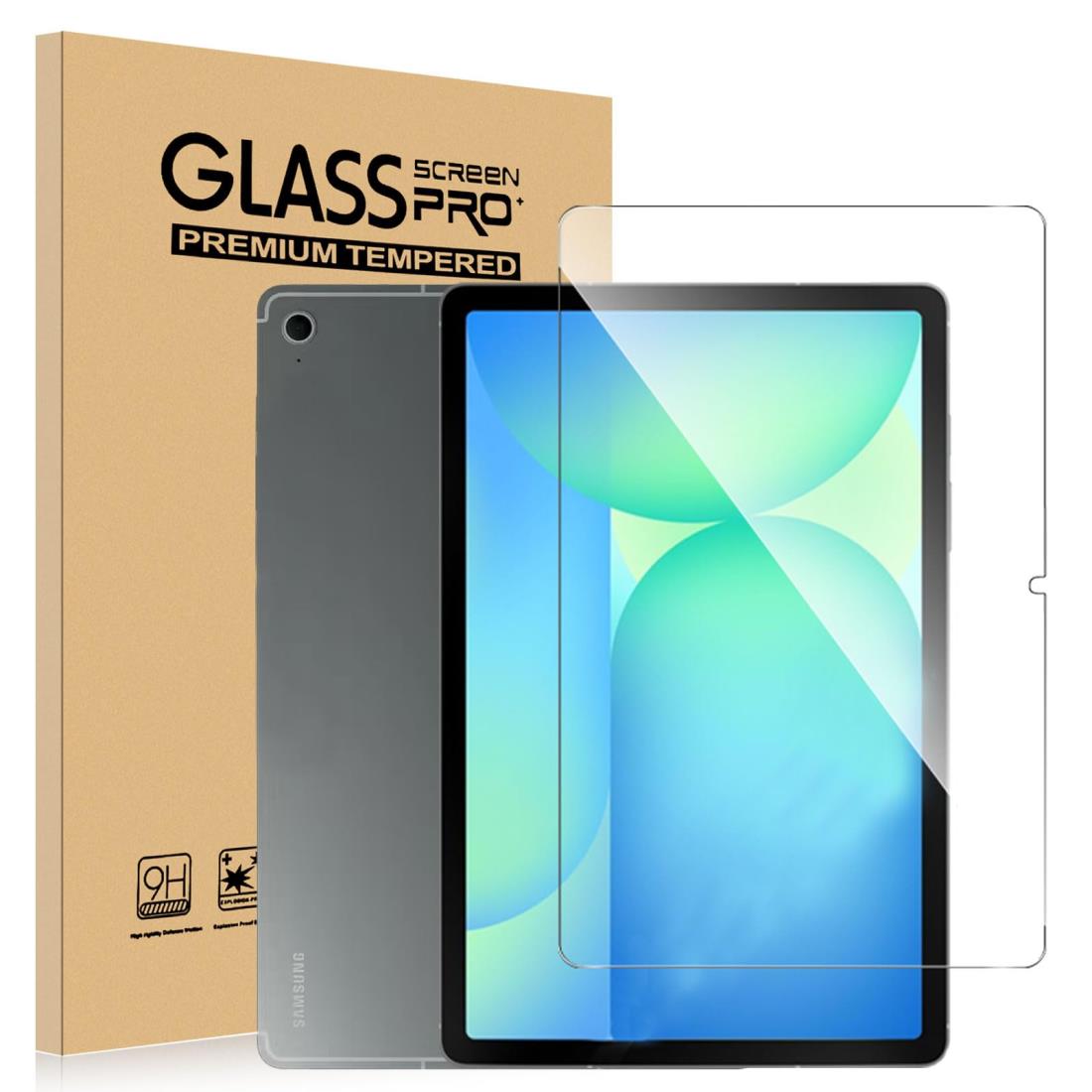 For Galaxy Tab S10 FE フィルム 専用 強化ガラス 保護フィルム 指紋防止 9H硬度 ギャラクシー Tab S10FE ガラスフィルム 10.9インチ salywin 衝撃保護 透明感良し 撥水撥油 気泡ゼロ