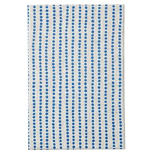 尚雅堂 友禅 朱印帳 goen 表題シール付き ブルー B-1