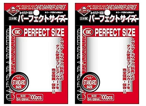 KMC カードバリアー100 パーフェクトサイズ (2袋(200枚))