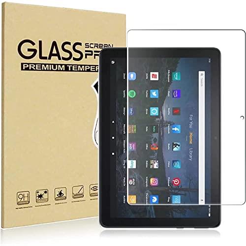Fire HD 10 Plus/HD 10 2021 対応 ガラスフィルム 強化ガラスフィルム 耐指