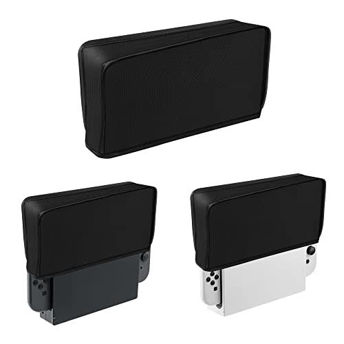 Mcbazel switch ドックカバー ほこり防止カバー 汚れ防止 Switch有機elモデル 充電ドック対応 -ブラック Mcbazel switch ドックカバー ほこり防止カバー 汚れ防止 Switch有機elモデル 充電ドック対応 -ブラック