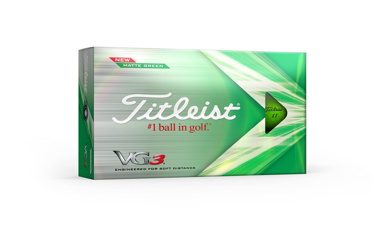 サイズ：FF◆商品名：タイトリスト(TITLEIST) 22VG3 ゴルフボール ユニセックス T3427S マットグリーン構造：3ピースコア：新開発高速デュアルコアカバー：ハイスピードカバーディンプル：312ディンプルナンバー：11,3,55,77説明 NEW タイトリスト VG3 ゴルフボールが、2022年10月7日より発売となります。NEW タイトリスト VG3は、すべてのショットで驚異的な飛距離とソフトな打感を追求して生まれたゴルフボールです。タイトリストのゴルフボール研究開発チームの手によって新たに設計された高速デュアルコアにより、低スピンとボールスピードの向上が実現。ドライバーショットで驚異的な飛距離性能を発揮します。この非常にソフトなデュアルコアが、すべてのショットで非常にソフトな打感をゴルファーにもたらします。カラーはゴルファーの嗜好に合わせて選択ができるレインボーパール、イエ ローパール、そしてマットグリーンの3色をラインアップ。 “#1 ball in golf"が驚異的な飛距離性能とソフトな打感を追求して生み出した、VG3の進化を是非ご体感ください。