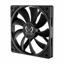サイズ オリジナル設計 12cm角 薄型ファン KAZE FLEX II 120 SLIM PWM対応 最大1800rpm KFS1215FD18-P(2)