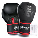 PROIRON ボクシンググローブ 14oz ボクシング用グローブ パンチンググローブ 厚く 耐久性があり 快適 boxing gloves メンテナンスバッグ...