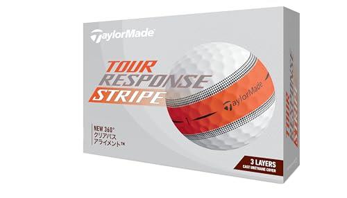 ơ顼ᥤ(TAYLOR MADE) TMJ24 TourResp Stripe ORG 12 ĥ쥹ݥ ȥ饤 ...