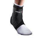 ザムスト(ZAMST) 足首 サポーター A1 スポーツ全般 バスケ バレー テニス 足関節 固定 Mサイズ 左足 ブラック 370812