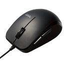エレコム マウス 有線 M-BL28UBKBK 5ボタン ラバーグリップ 抗菌 ブラック