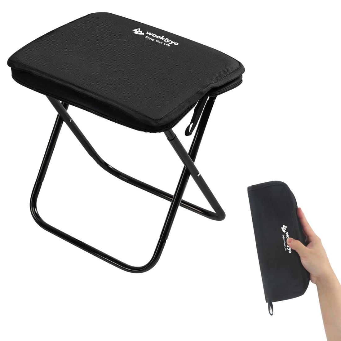 折りたたみ椅子 アウトドアチェア コンパクトイス 折り畳み式チェア 持ち運び便利 耐荷重 一秒開閉でき..