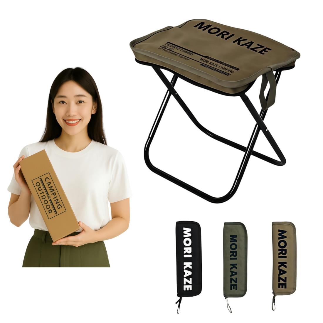 LIUSHUYAN 折りたたみ椅子 コンパクト 超軽量 310g 持ち運び 航空アルミニウム 耐荷重85kg 折りたたみ..