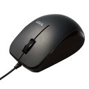 エレコム マウス 有線 M-BL27UBKBK 3ボタン ラバーグリップ 抗菌 ブラック(2)