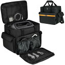 ポータブル電源 収納バッグ Jackery Explorer 2000 v2/1500/1000 Plus/BLUETTI AC180に適合して ポータブル電源 保護ケース 防塵 撥水 耐衝撃 収納ケース キャンプ 外出や旅行用(ブラック)