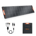 ソーラーパネル 200W GRECELL 極薄超軽量 折りたたみ式太陽光パネル 僅か5.1kg 最新型ETFEソーラーチャージャー 高転換率 ポータブル電源充電...