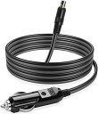12V 車載シガーソケット充電ケーブル DC8020ポート 100cm 急速充電 LED指示ライト付き エネルギー貯蔵、自動車機器、ポータブル電源充電用ケーブル