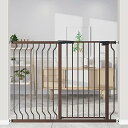 Seogva ベビーゲート ハイタイプ 高さ103cm 拡張フレーム付き 自動ロック 高さ100cm以上つっぱり式 穴開け不要 前後90度開閉 セーフティー安全...
