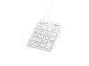 バッファロー BUFFALO スリムテンキーボード Tabキー付き ホワイト BSTK11WH(2)