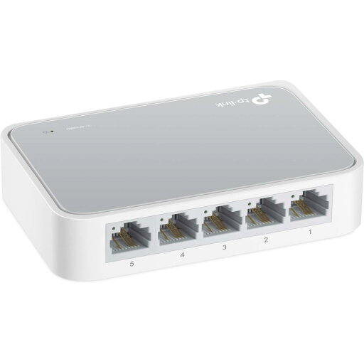 TP-Link スイッチングハブ 5ポート 10/100Mbps プラスチック筺体 TL-SF1005D TP-Link スイッチングハブ 5ポート 10/100Mbps プラスチック筺体 TL-SF1005D