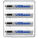 UNNIK 単4電池 充電式 4本セット 約1500回使用可能 600mAh/900mWh 1.5V定出力 リチウムイオン 単4形充電式電池 急速充電 保護回路...