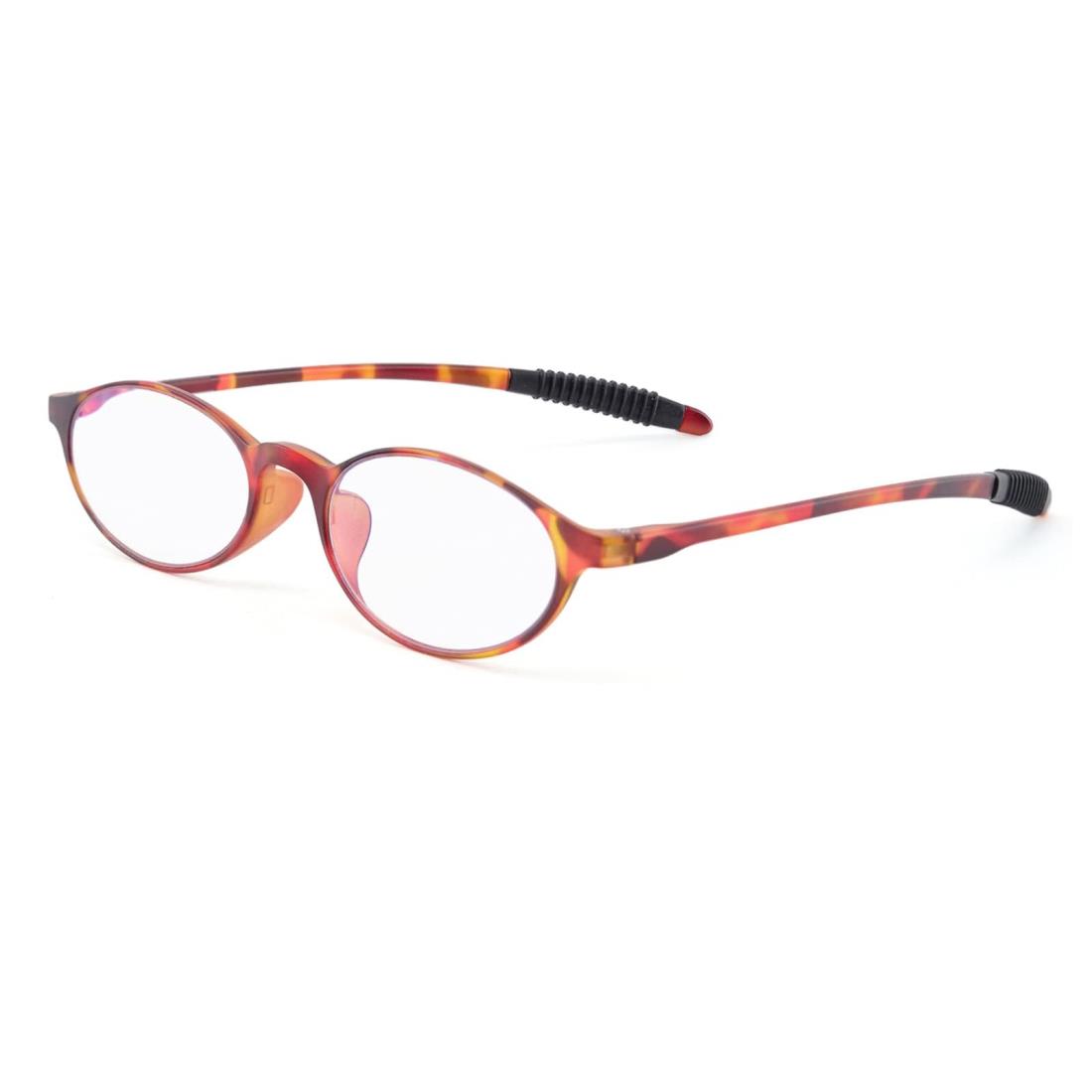 GO!GRM 老眼鏡 レディース 携帯 リーディンググラス 軽量 コンパクト ブルーライトカット おしゃれ PCメガネ 男性 女性 シニア グラス 青色光カット フレーム ブランドメガネ (度数：＋1.0)