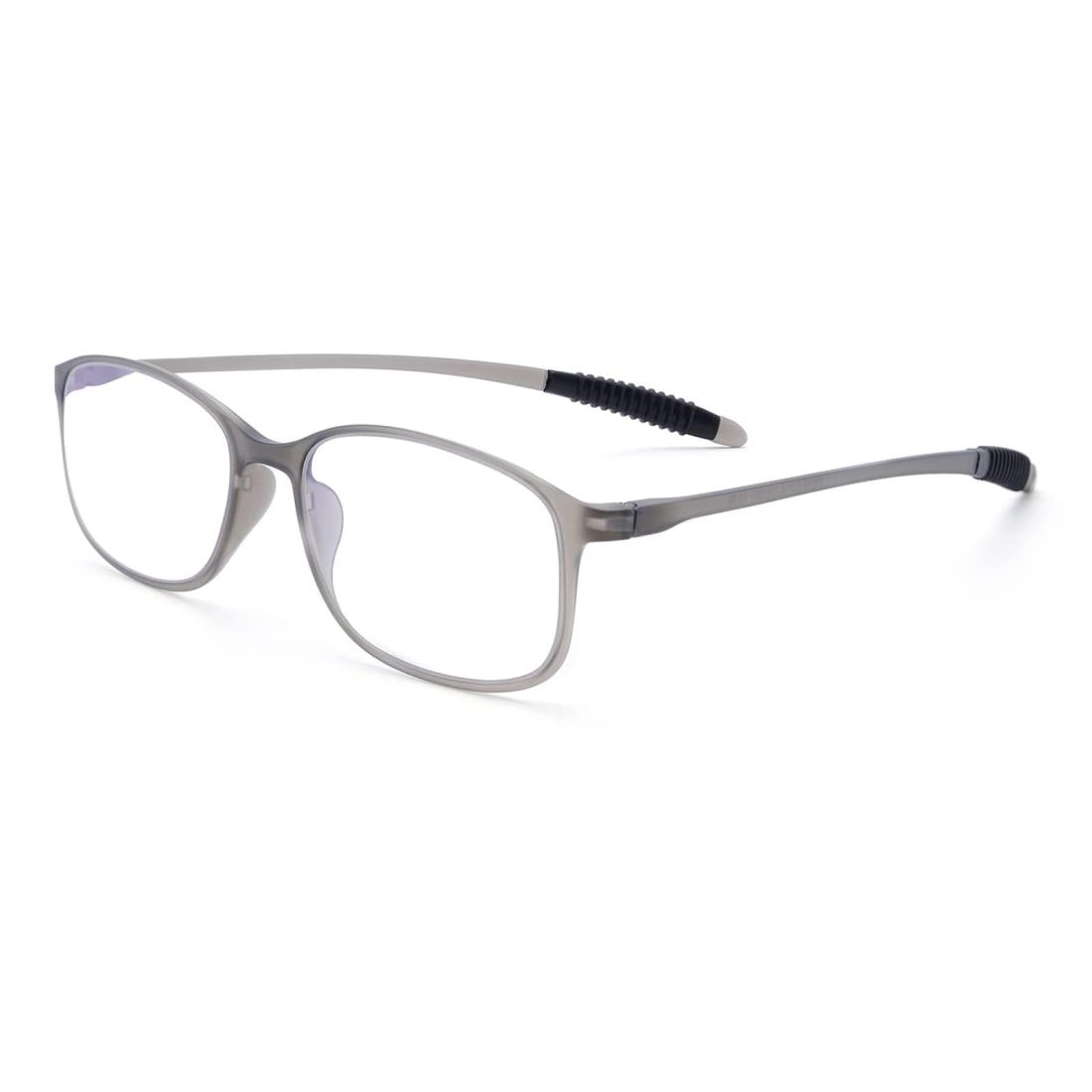 GO!GRM 老眼鏡 レディース 軽量 リーディンググラス シニア グラス コンパクト ブルーライトカット 携帯 おしゃれ PCメガネ 男性 女性 青色光カット フレーム ブランドメガネ プレゼント 母の日 父の日 ギフト (型番003 グレー 度数：＋1.5)