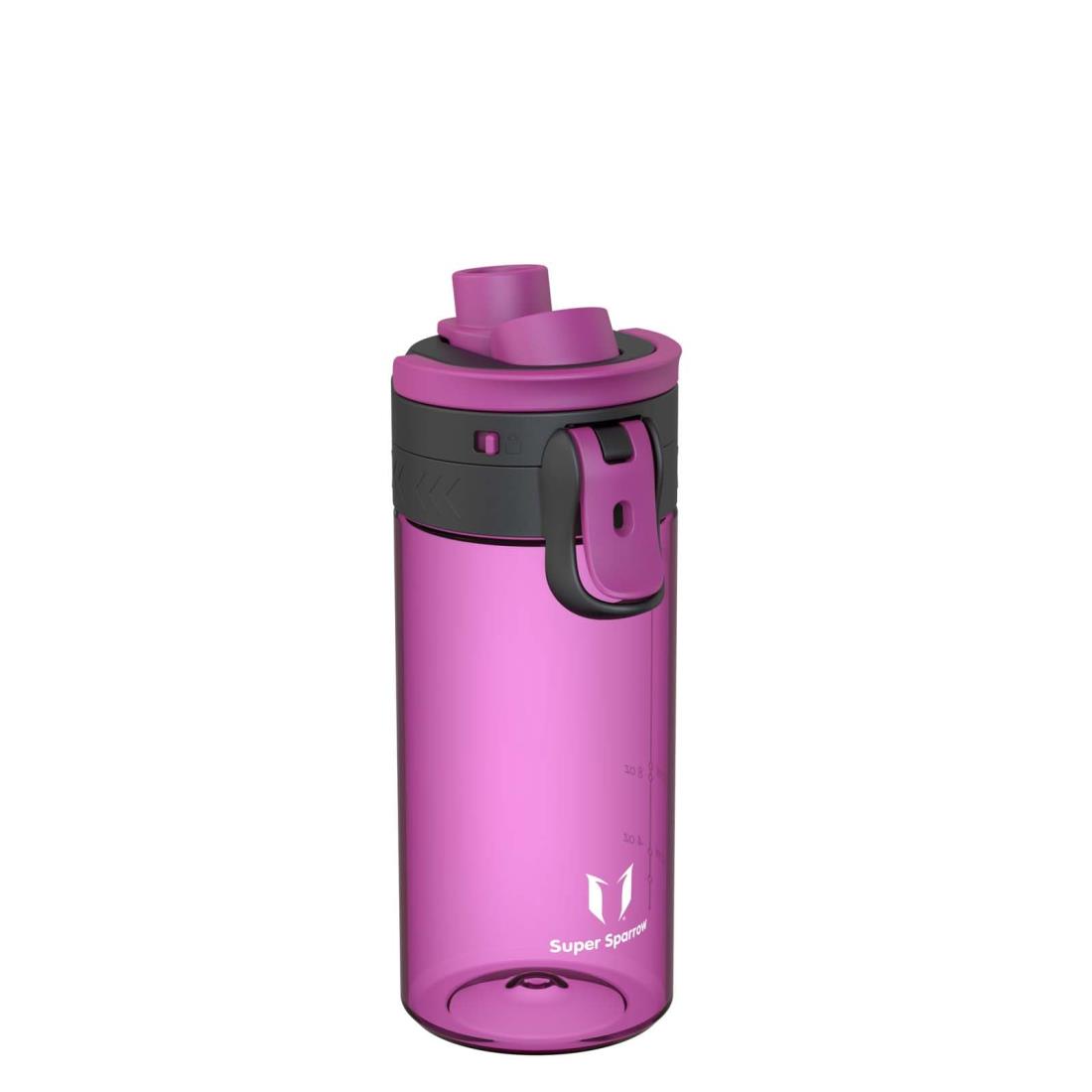 Super Sparrow 水筒 500ml - 広口 TouchGulp ウォーターボトル - 防漏設計 BPAフリー Tritan素材 ドリ..