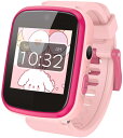 AGPTEK 日本正規品 キッズ 腕時計 子供用 スマートウォッチ smart watch for kids 時計 女の子 1.54inタッチスクリー 35万高画素 動画 撮影 自撮り 文字盤DIY 8GB内蔵 歩数計 録音 ゲーム 音楽再生 英語時刻の学習 アラーム usb充電式 知育玩具 おもちゃ 小学生 誕生日 人気(3)