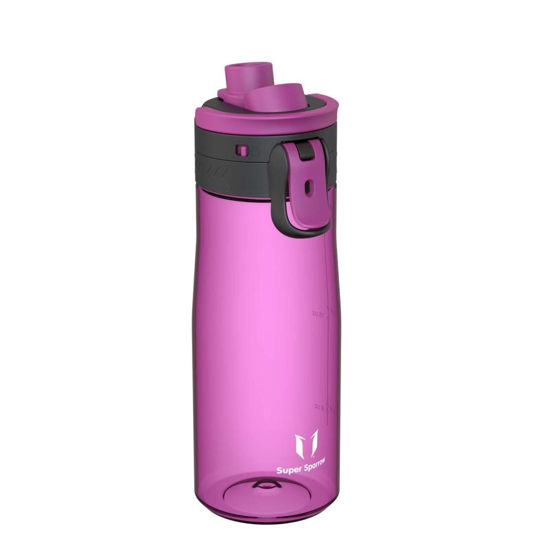 Super Sparrow 水筒 750ml - 広口 TouchGulp ウォーターボトル - 防漏設計 BPAフリー Tritan素材 ドリ..