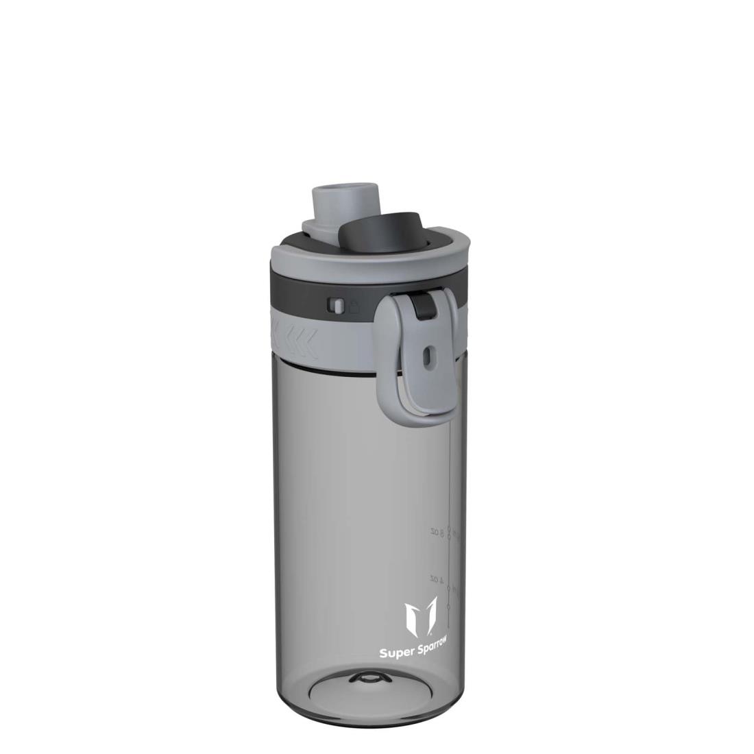 Super Sparrow 水筒 500ml - 広口 TouchGulp ウォーターボトル - 防漏設計 BPAフリー Tritan素材 ドリ..