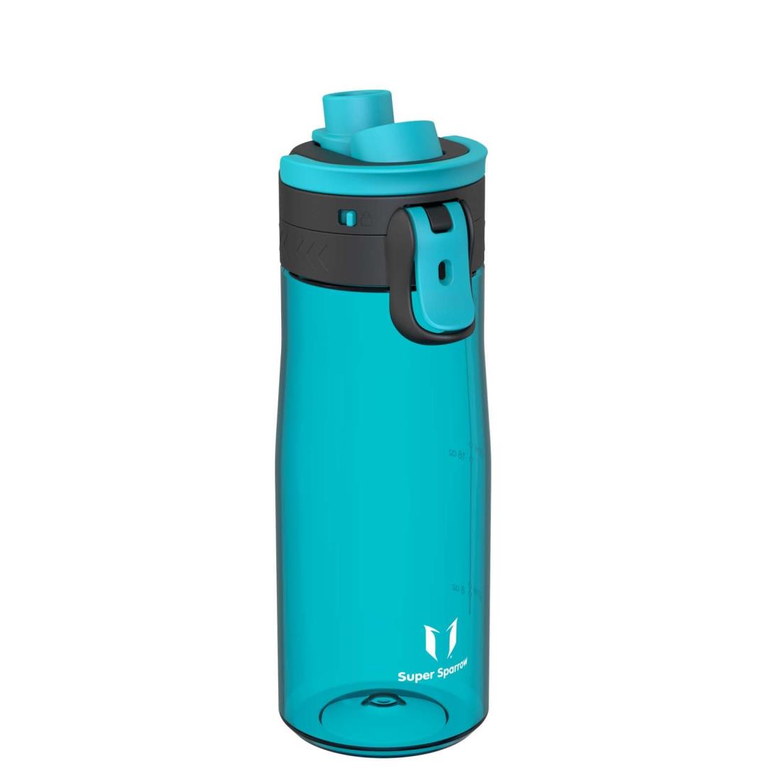 Super Sparrow 水筒 750ml - 広口 TouchGulp ウォーターボトル - 防漏設計 BPAフリー Tritan素材 ドリ..