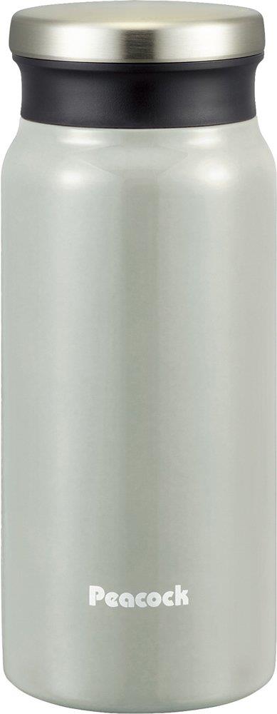 ピーコック魔法瓶工業(The-peacock) ピーコック魔法瓶 水筒 400ml 保温 保冷 マグボトル 魔法瓶 ホワイト AMZ-40-WH