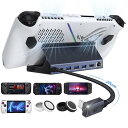iVANKY ROG Ally/Legion Go/Steam Deck OLEDドック、ASUS ROG Alloy用の8-in-1ハブドッキングステーション、HDMI 4Kギガビットイーサネット、USB 3.0、Stream Deck&Lenovo Legion Go用の100W充電USB-Cポートを搭載(2)